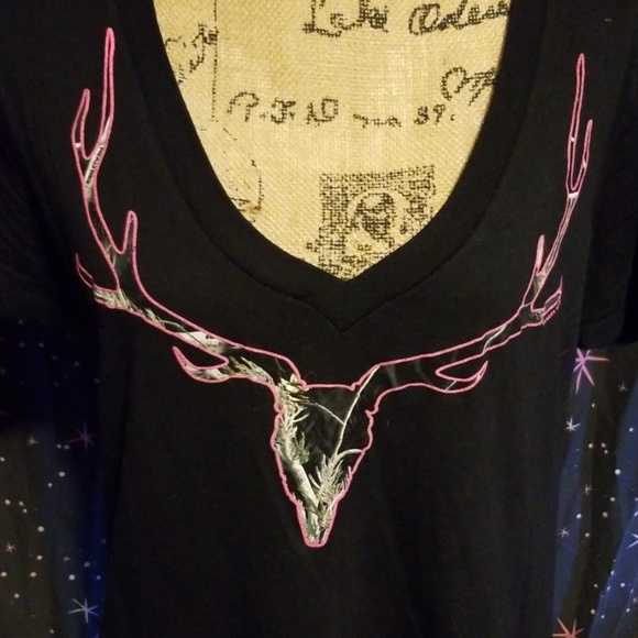 Gander Mountain camo deer head tshirt - Picture 2 of 3